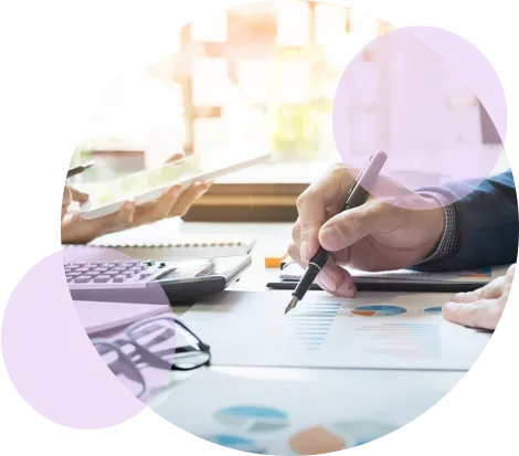 A BooksMerge professional hand-writing our core values of integrity and precision.