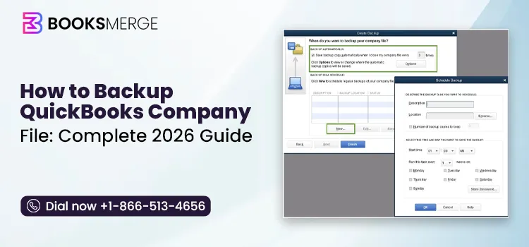 Backup QuickBooks Company File