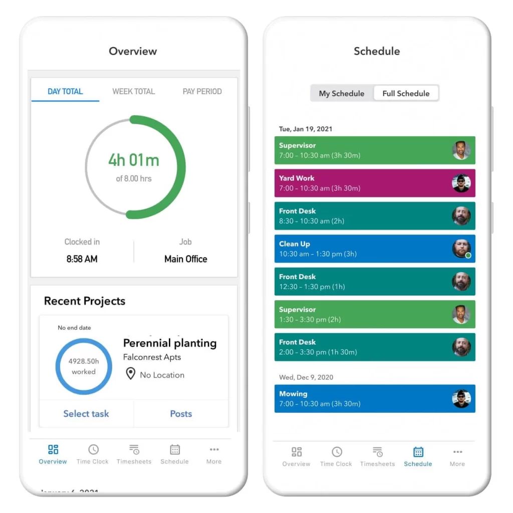 quickbooks time dashboard