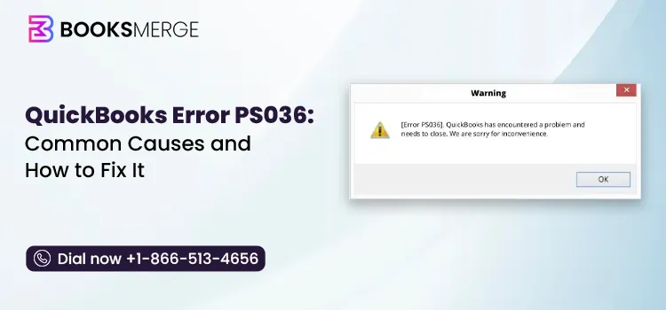 QuickBooks Error PS036