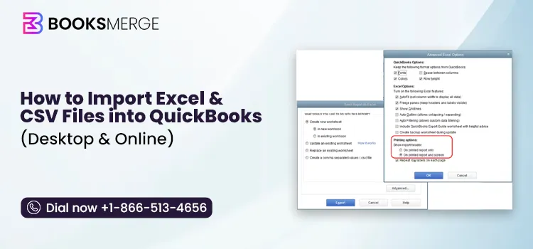 Import Excel and CSV Files into QuickBooks